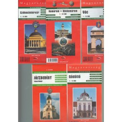 Várostérképek 6. (5 db)