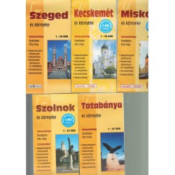 Várostérképek 2. (5 db)