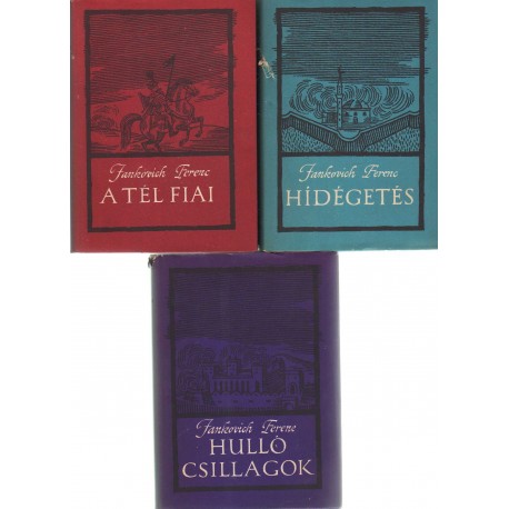 Jankovich Ferenc művei (3 db)