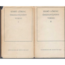 Szabó Lőrinc összegyűjtött versei I-II.