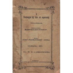 A Pestmegyei ág. hitv. ev. esperesség Schematismusa