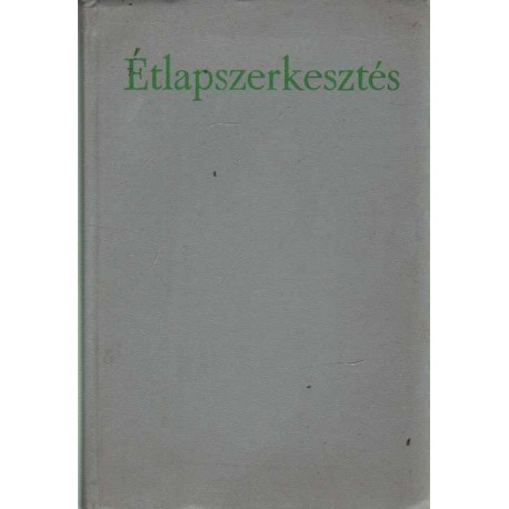 Étlapszerkesztés