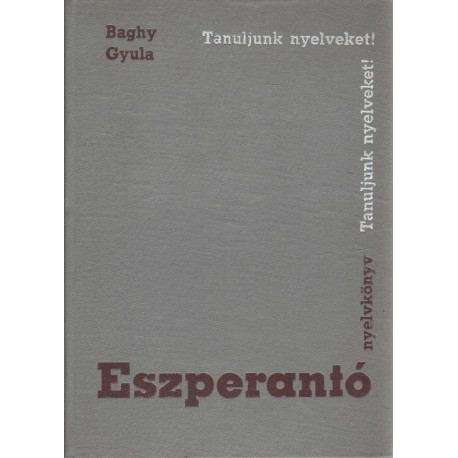 Eszperantó nyelvkönyv