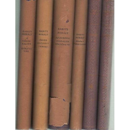 Babits Mihály művei (5 mű)