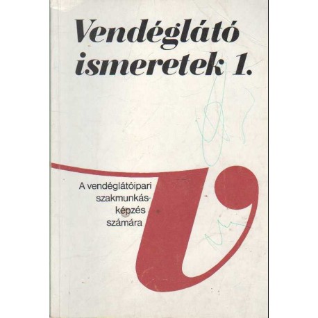 Vendéglátó ismeretek I. (1980)
