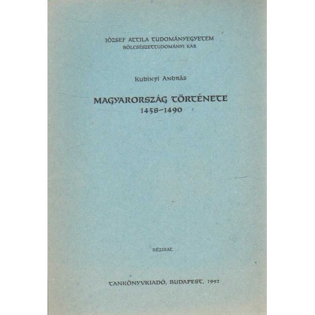 Magyarország története 1458-1490