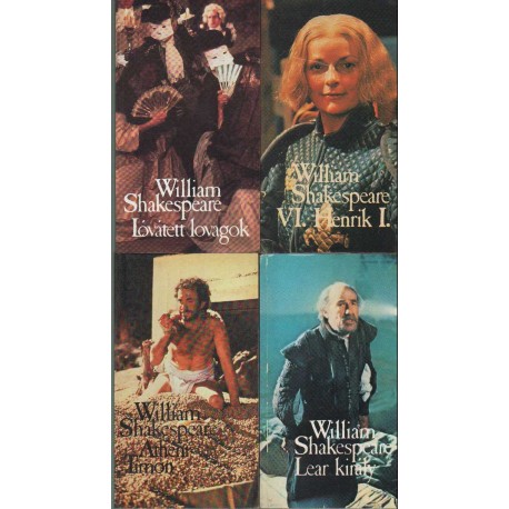 Shakespeare művei (4 mű)