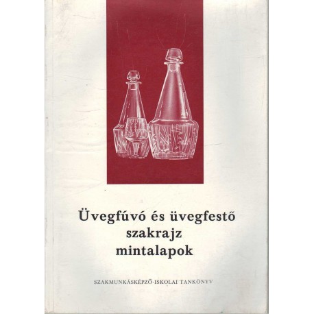 Üvegfúvó és üvegfestő szakrajz mintalapok