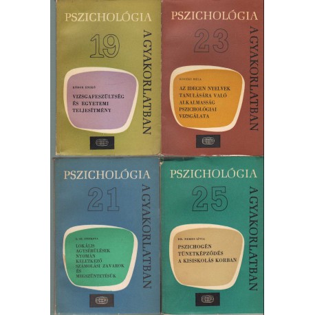 Pszichológia a gyakorlatban sorozat (7 db)
