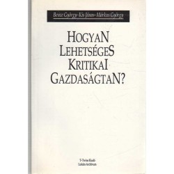 Hogyan lehetséges kritikai gazdaságtan?