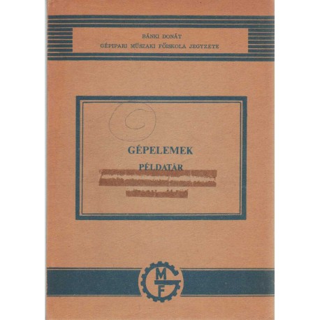 Gépelemek példatár (1973)