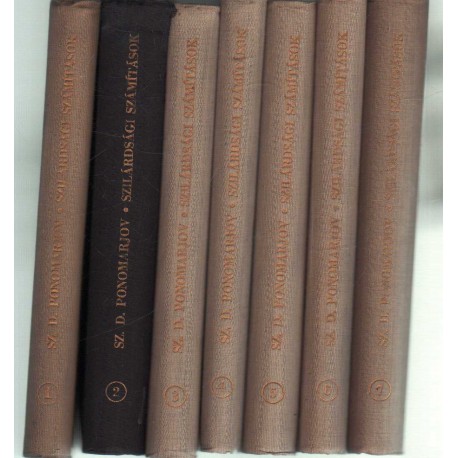 Szilárdsági számítások a gépészetben I-VII. kötet (teljes)