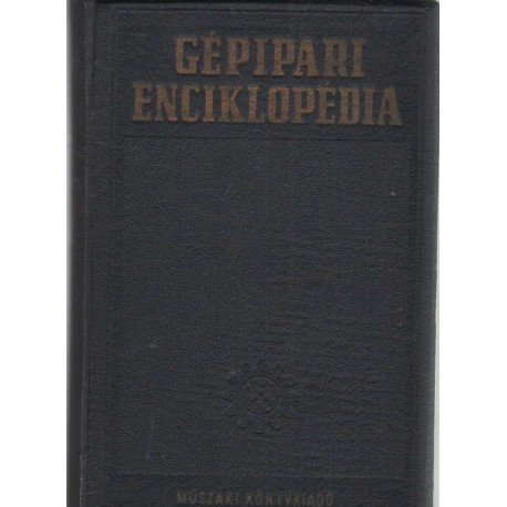 Gépipari enciklopédia 8/1-2. kötet