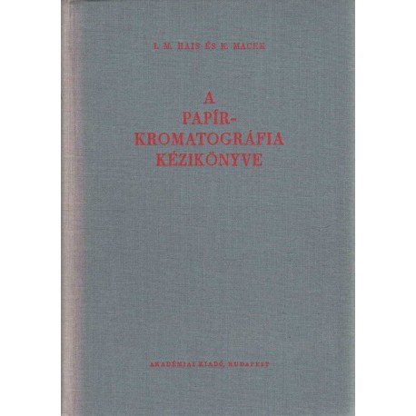 A papírkromatográfia kézikönyve