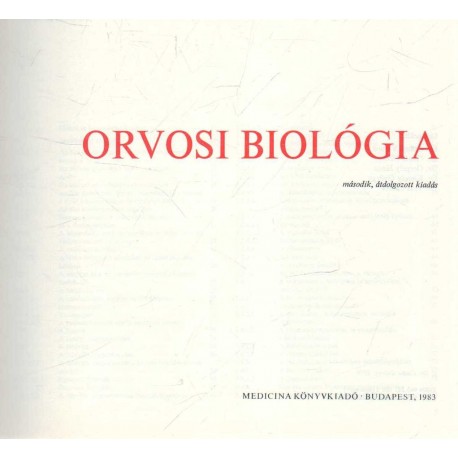 Orvosi biológia