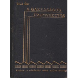 A gazdaságos üzemvezetés