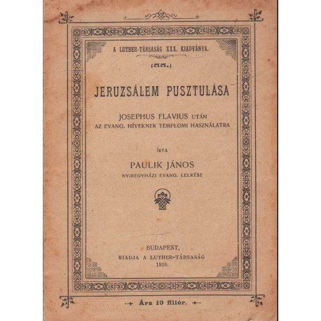 Jeruzsálem pusztulása