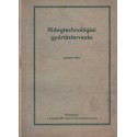 Hidegtechnológiai gyártástervezés III.