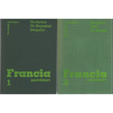 Francia nyelvkönyv I-II. (1977)