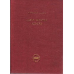 Latin-magyar szótár (1960)