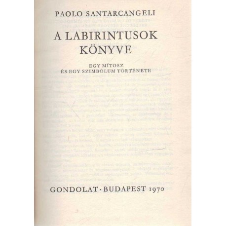 A labirintusok könyve