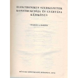Elektronikus szerkezetek konstrukciója és gyártása kézikönyv
