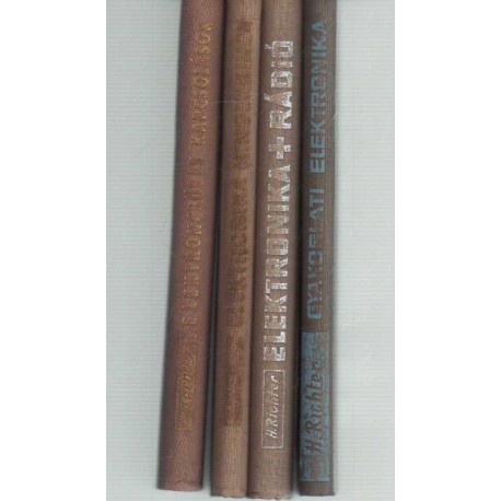 Elektronika könyvek (4 db)