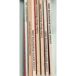 Ludas Matyi évkönyvek (7 db)