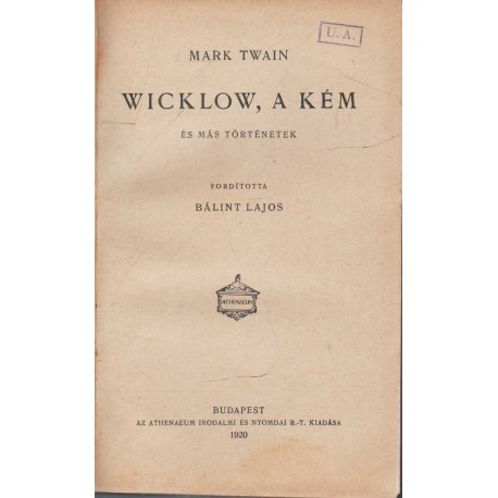 Wicklow, a kém - Michelangelo - Vot egyszer egy király