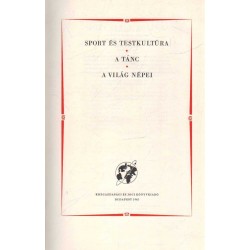 Sport és testkultúra - A tánc - A világ népei