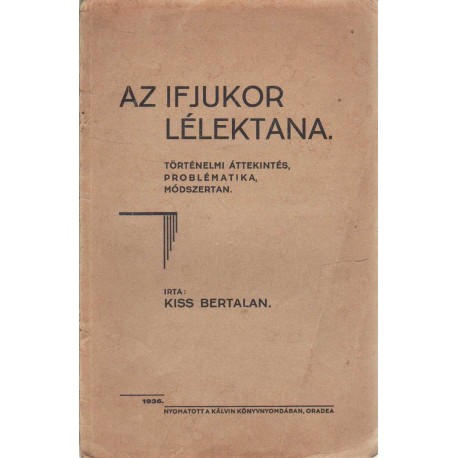 Az ifjukor lélektana