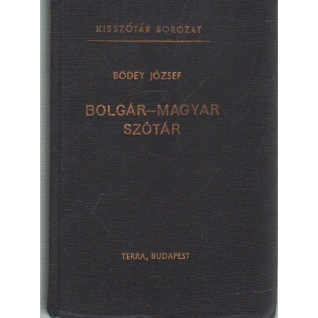 Bolgár-magyar szótár