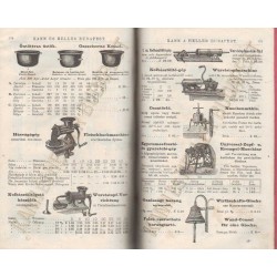 Kann & Heller árjegyzék 1909/10.