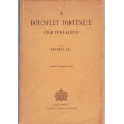 A bölcselet története főbb vonásaiban