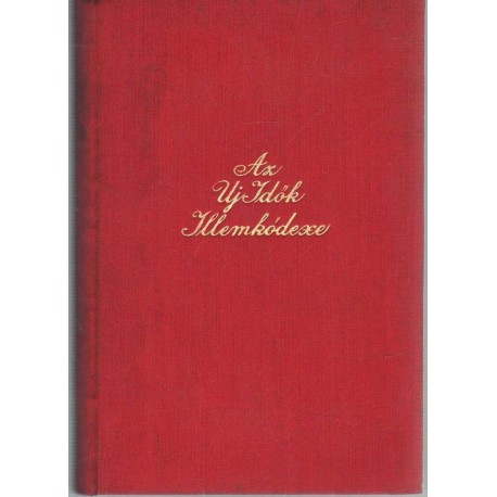 az Új Idők illemkódexe (1930)