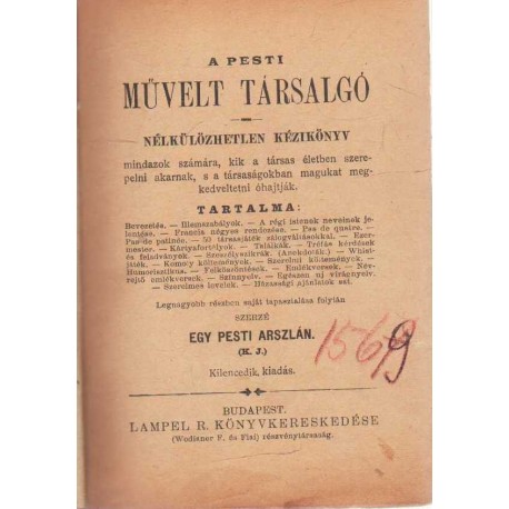 A Pesti Művelt Társalgó