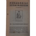 Pedagógiai szeminárium 1937. január hó 5. szám