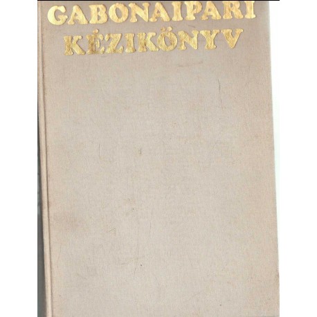 Gabonaipari kézikönyv