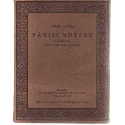 Párisi notesz