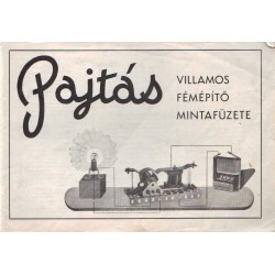 Pajtás villamos fémépítő mintafüzete