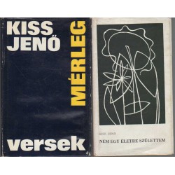 Kiss Jenő verses kötetei (2 db)