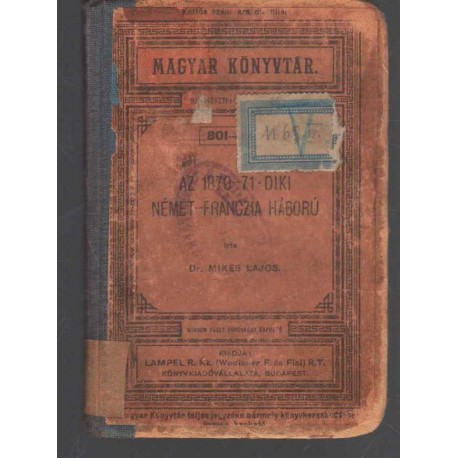 Az 1870-71-diki német-franczia háború