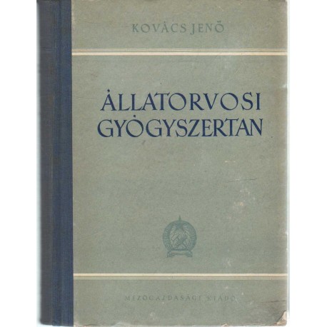 Állatorvosi gyógyszertan (1953)