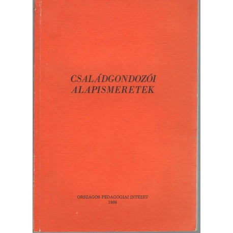 Családgondozói alapismeretek