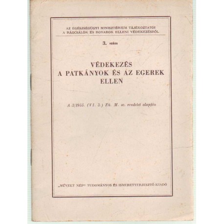 Védekezés a patkányok és az egerek ellen