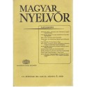 Magyar Nyelvőr 1988. (hiányos)