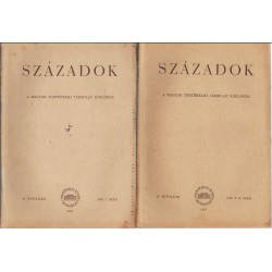 Századok 1953. (1-3. szám)