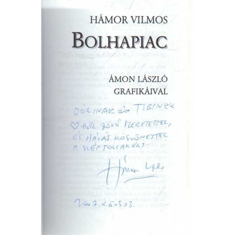 Bolhapiac (dedikált)