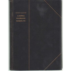 A munka magánjogi szabályai