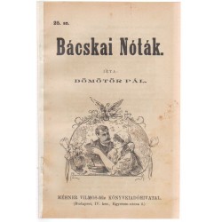 Bácskai nóták (ponyva)